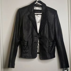 Wilsons Leather black jacket size small